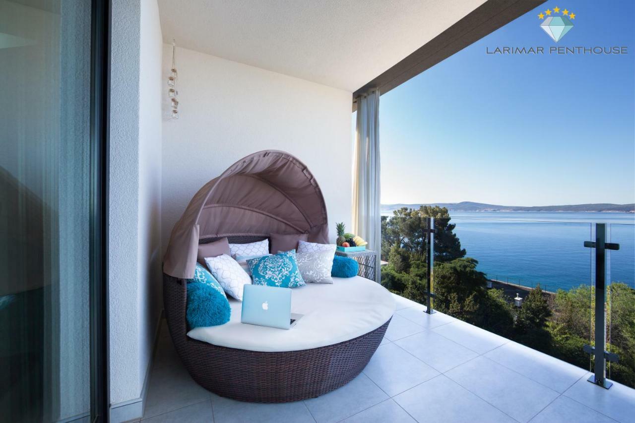 Larimar Penthouse Appartement Crikvenica Buitenkant foto